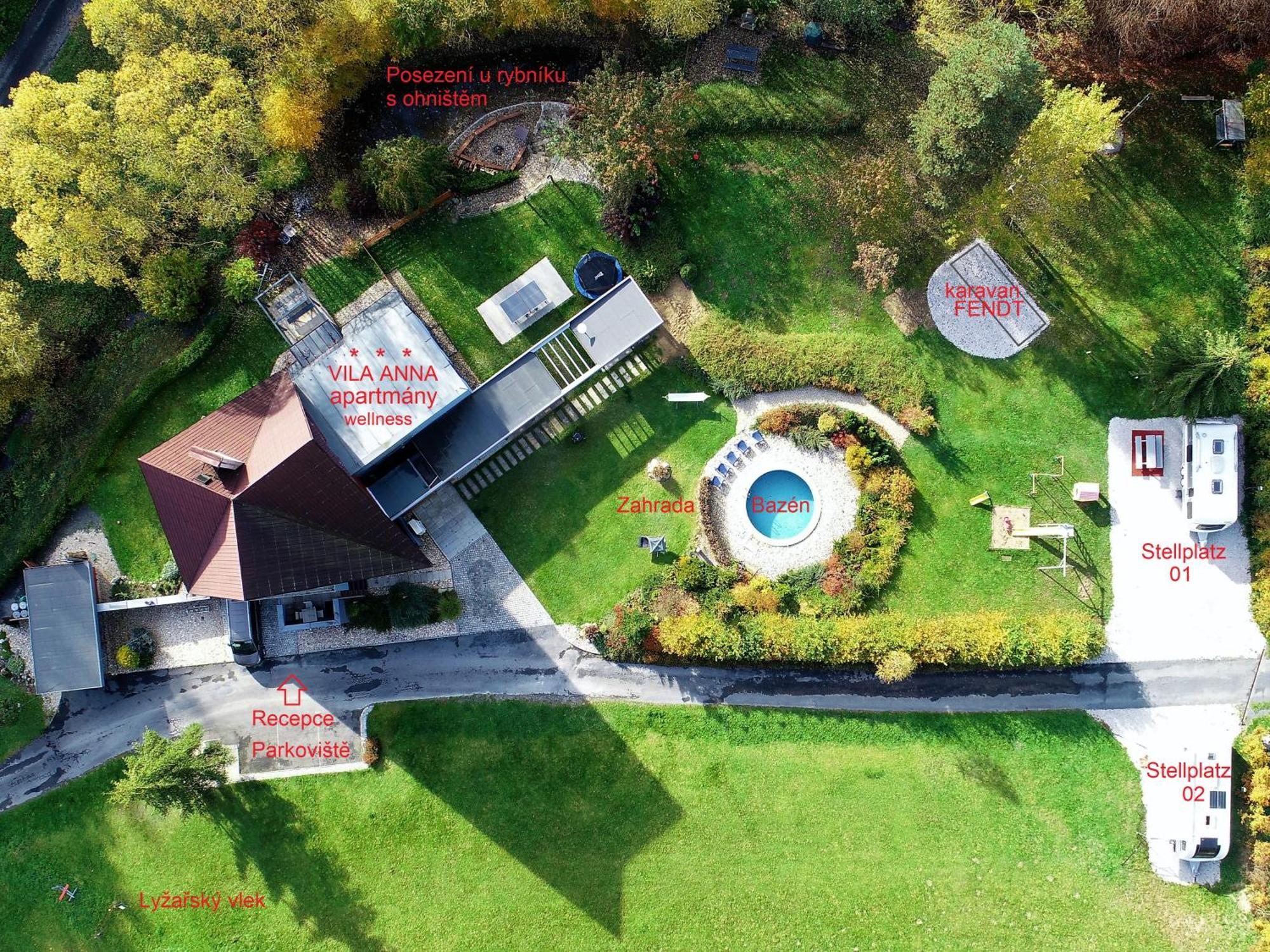 Vila Anna Wellness Halenkov Kültér fotó